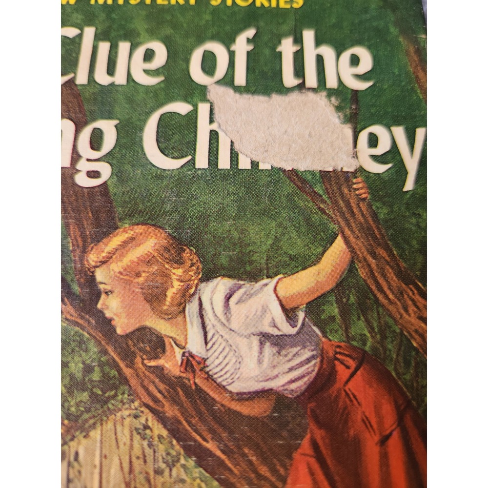 Nancy‎ Drew The Clue of the Leaning Chimney Carolyn Keene Grosset & Dunlap 9526 - Picture 2 of 16